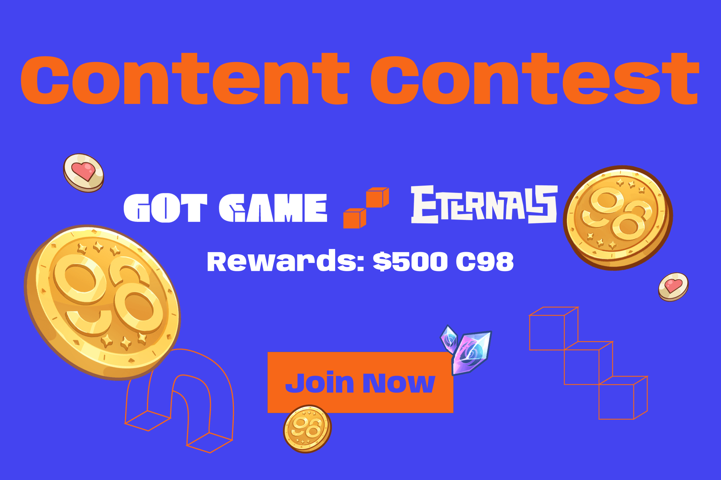 GotGame DAO x Eternals World Content Contest - $500 in C98